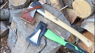 $15 Splitting Hatchet vs $188 Gransfors Bruks? Simplicity or style. Plastic or wood. Unknowns or...