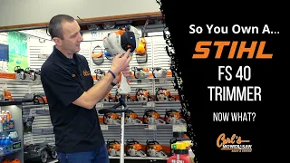 So You Own A... FS 40 Stihl Trimmer