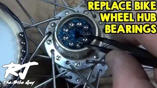 How To Replace Bike Wheel Hub Bearings