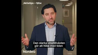 Aktietips i januari: Nibe | Nordea Sverige