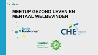 Meetup Gezond Leven en Mentaal Welbevinden - 9 juni 2022