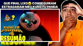 Reagindo a Kung Fu Panda 4 é DESRESPEITOSO: A História em 1 Vídeo!