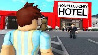 HOMELESS HOTEL Had A Secret.. It Was CRAZIER Than You Think! (Roblox)