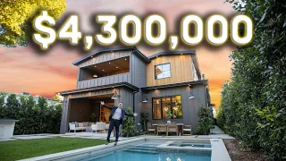 Touring a $4.3 Million Luxury Modern Farmhouse in West Hollywood!