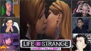 Gamers Reactions to Rachel and Chloe Kiss | Life is Strange: Before the Storm Episode 2