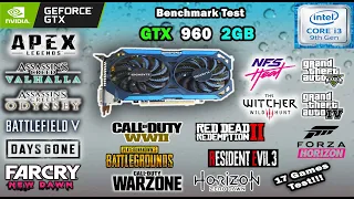 GTX 960 2GB Tested 17 Games // Still Strong for 2021 ???