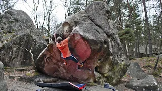 Le Jeu du Toit | 7a | Roche aux Sabots