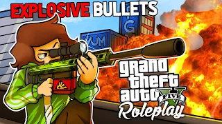 TROLLING THE COPS WITH EXPLOSIVE BULLETS - GTA RP