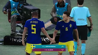 Ukraine vs Sweden, Euro Cup, fiery match