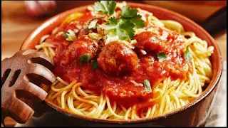 Como Preparar Albóndigas Paso a Paso en 10 Minutos 🍝🍝🍅