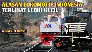Lokomotif Amerika Bisa Digunakan di Indonesia, Ternyata!!!