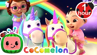 Magical Rainbow Unicorn Song with Cece | CoComelon Nursery Rhymes & Kids Songs