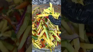 Thai Mango Salad #recipe #saladrecipe #healthy #vegan