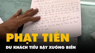 Phạt tiền du khách tiểu bậy xuống biển ở Vũng Tàu