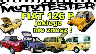 8 CIEKAWYCH ODMIAN FIATA 126p #TOP 1 MotoTester