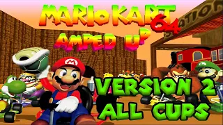 Mario Kart 64 Amped Up (V2) All Tracks/Cups