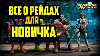 Все о Рейдах для Новичка | Marvel Strike Force