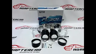 Противотуманные фары GTR FL301 Ultra LED FOG 5800K(Универсальное крепление)