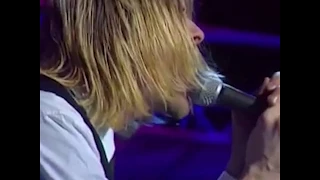 Kurt Cobain's Scream - Drain you - 1994 - France - Live on "Nulle Part Ailleurs"