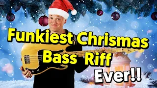 The Coolest Christmas Bass Line Ever? Christmas Wrapping (tabs & tutorial)