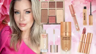 FULL FACE OF CHARLOTTE TILBURY INCLUDING NEW RELEASES | Risa Does Makeup