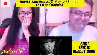 🇩🇰NielsensTv REACTS TO 🇯🇵Mariya Takeuchi 本気でオンリーユー Let’s Get Married - OMG THIS IS REALLY GOOD💕