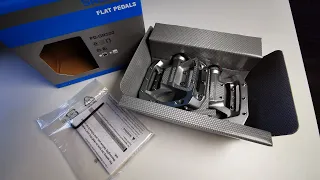 Shimano Zee PD-GR500 silver DH/FR pedals [unboxing]