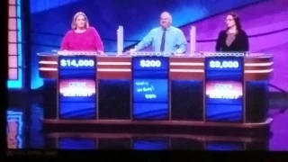 Episode 1/4/17, Final Jeopardy Episodes 2017