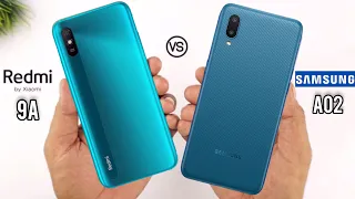 Xiaomi Redmi 9A Vs Samsung Galaxy A02 Full Comparison ⚡️ Which Is Best Entry Level Phone 🔥🔥