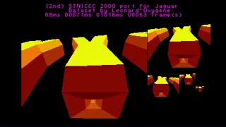 Atari Jaguar Demo: jagniccc2000 (Triple Buffer) (real hardware (of course ;-) )