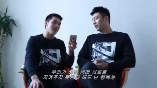 [Eng Sub/Cut] Addicted webseries Kor BTS - Yuzhou sing 我只在乎你 & 一路上有你