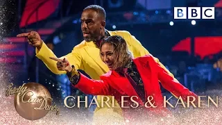 Charles Venn and Karen Clifton dance to 'Get Up Off That Thing' - BBC Strictly 2018