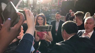 Zendaya Meeting Fans at The Spider-Man: Far From Home Hollywood Premiere