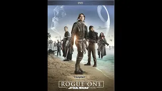 Opening to Rogue One A Star Wars Story 2017 Disney DVD