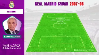 Real Madrid squad 1999 to 2019 HD