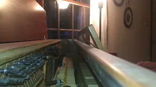 Fallen Down on an old piano
