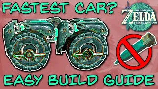Zelda TotK Build Guide - Fast Car Tutorial (no stake nudging)