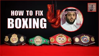 How to Fix Boxing? (Too Many Belts)