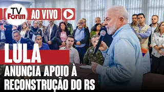 Lula anuncia medidas para reconstrução do RS e nomeia Pimenta ministro extraordinário