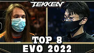 Tekken 7 - EVO 2022 - TOP 8 feat. JeonDDing, Super Akouma, Knee, Khan