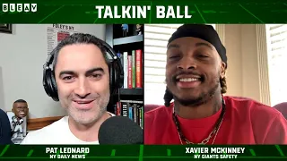 The 'Pay That Man His Money' Episode: Giants' Xavier McKinney joins Talkin' Ball with Pat Leonard