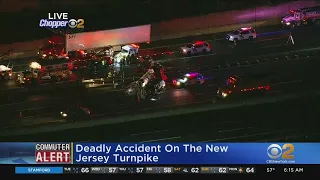 1 Dead In Truck Crash On NJ Turnpike