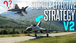 HUMILIATING FLIGHT SIMMERS WITH THIS STUPID STRATEGY... AGAIN - DCS World J-11 Gameplay