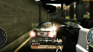 Need For Speed MostWanted 2005 Gameplay || Almost got busted Several times || Intense Chase