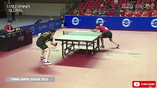 Fan Zhendong vs Xiang Peng Super League #乒乓球 #卓球 #ittf #tabletennis