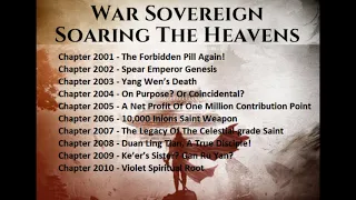 Chapters 2001-2010 War Sovereign Soaring The Heavens Audiobook