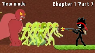 New Mode Stickman vs Zombies Chapter 1 Part 6 level 61-70