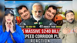 Pak reacts on indias 240 billion dollar high speed national highway corridor 🇮🇳🇵🇰