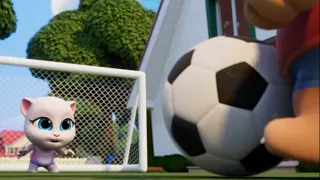 Robot futbolista | Cortos de Talking Tom | Video para niños | WildBrain Niños