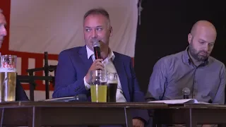 Stewart Donald Talk In At South Shields Supporters Branch